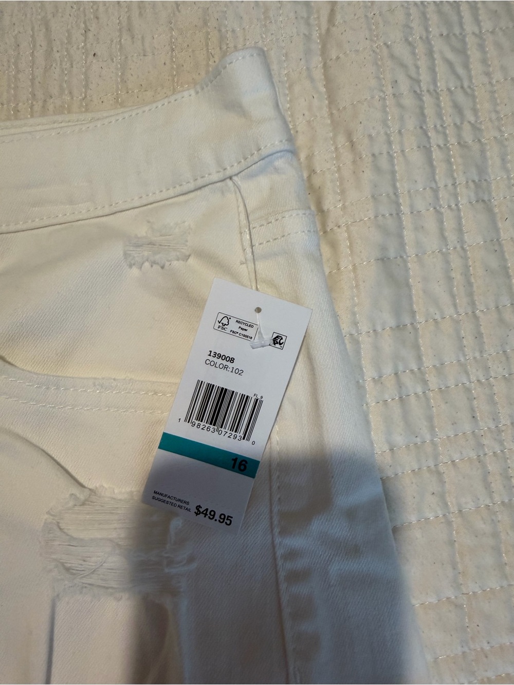 Aeropostale White VINTAGE HIGH RISE Shorts - Picture 4 of 7